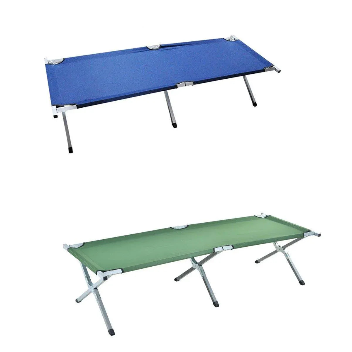 Lightweight Folding Camp Stretcher – Green
