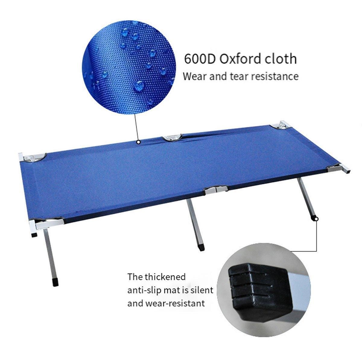 Lightweight Folding Camp Stretcher – Green