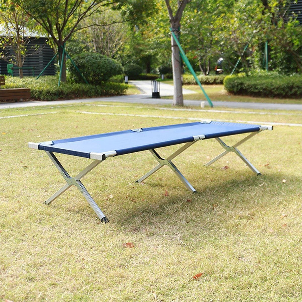 Lightweight Folding Camp Stretcher – Green