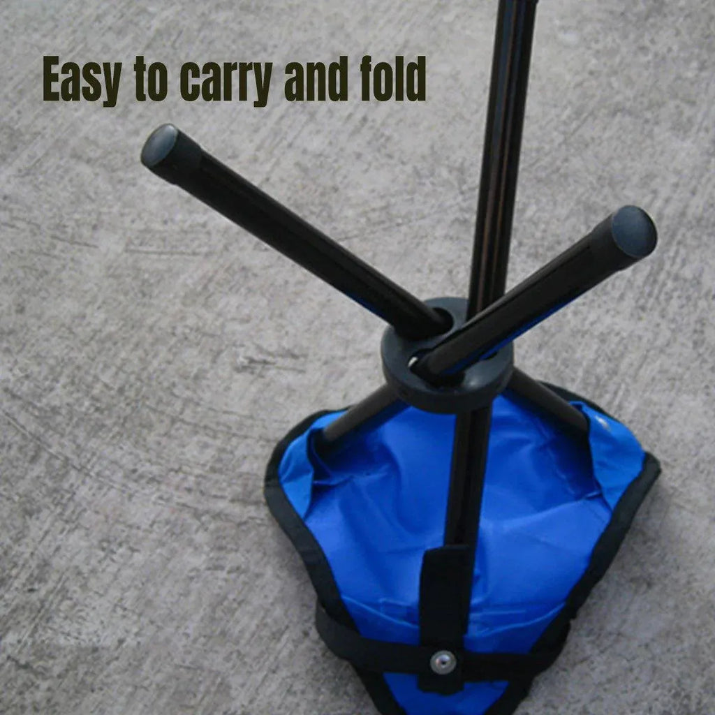 Folding Beach & Fishing Stool – Red