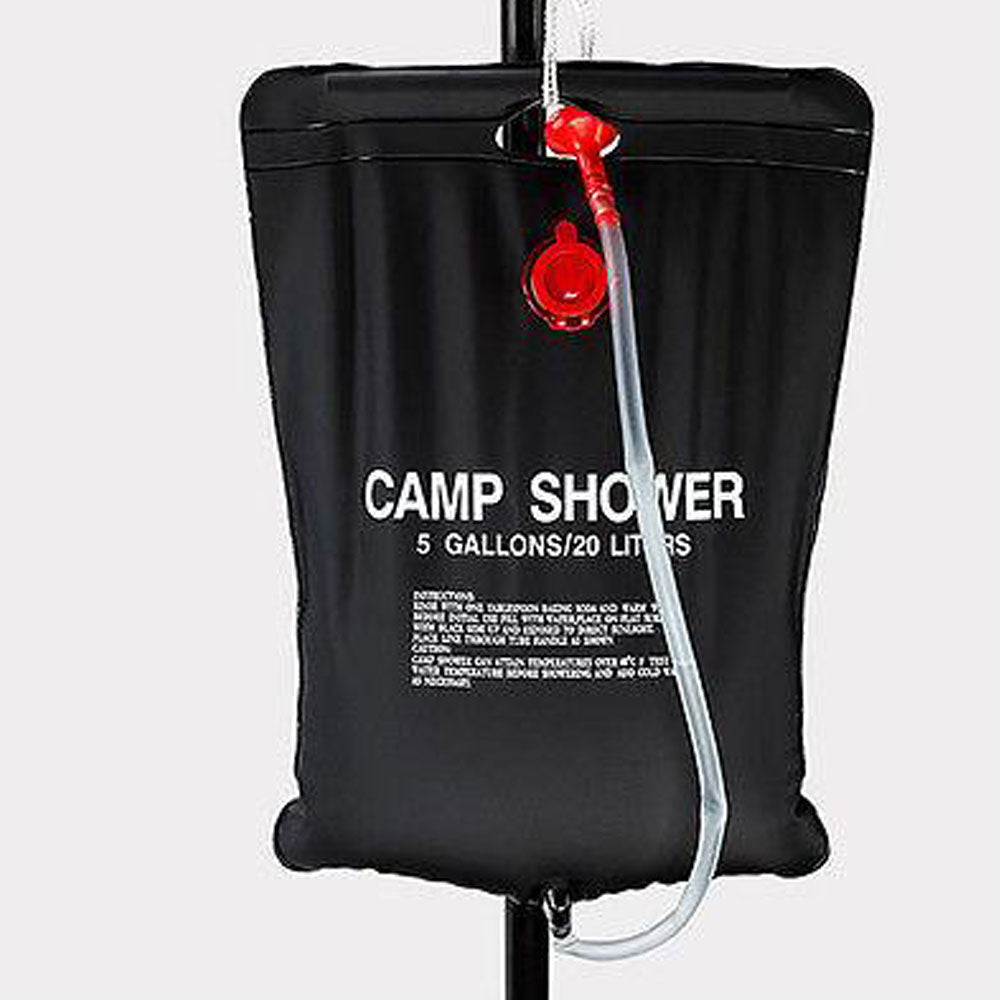 Pop-Up Privacy Shower Tent with 20L Water Bag – Green