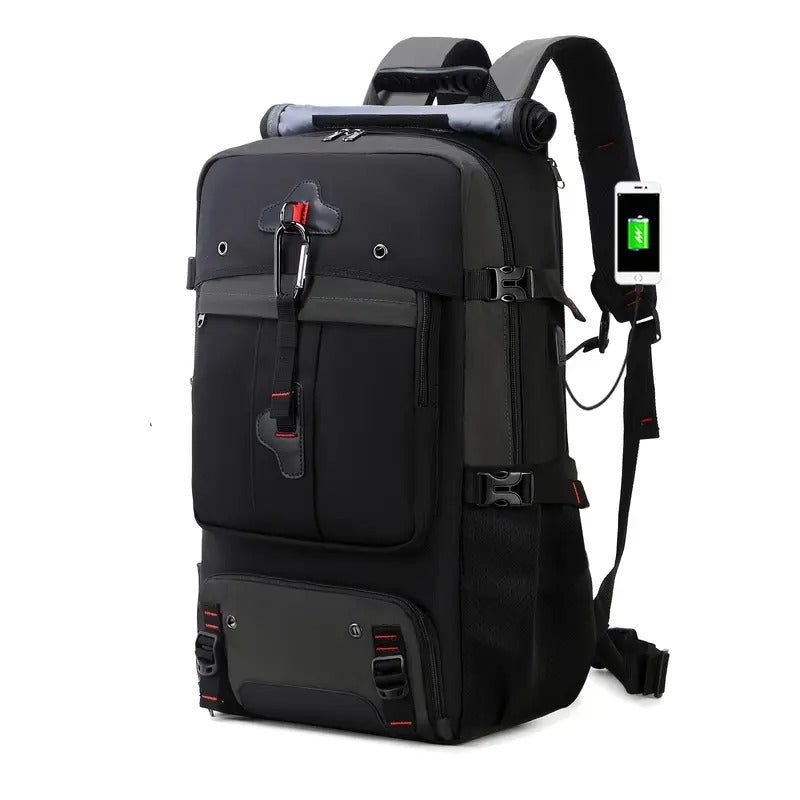 50L Travel & Hiking Backpack with Shoe Compartment