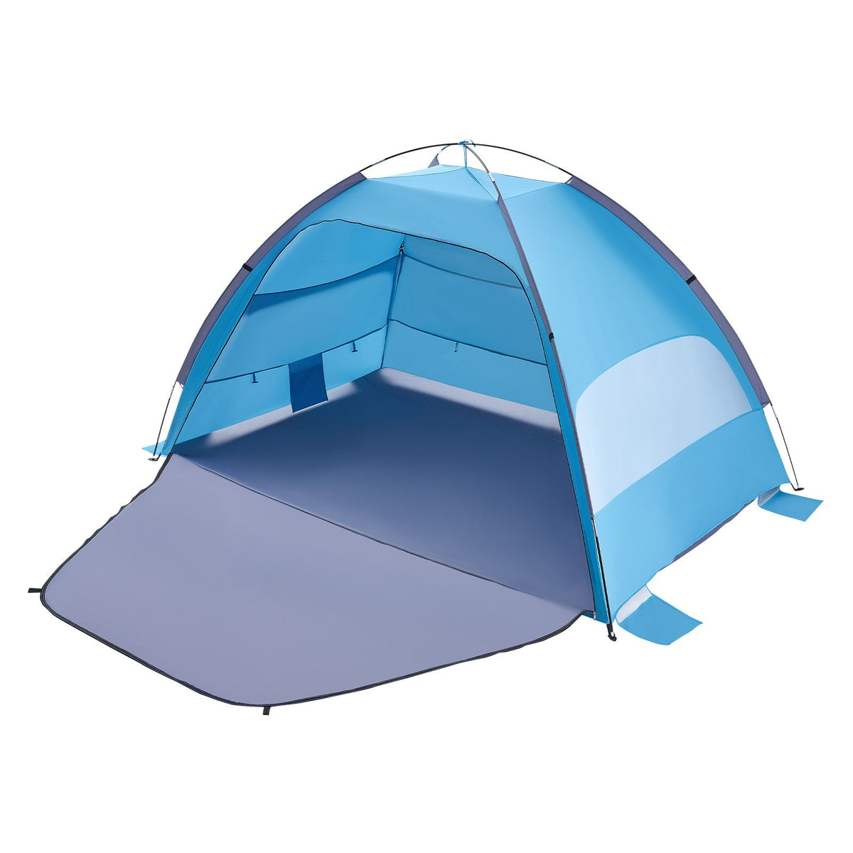 4-Person Beach Sun Shelter UPF 50+