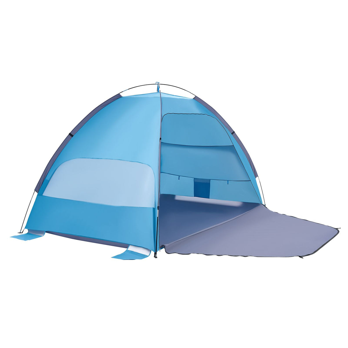 4-Person Beach Sun Shelter UPF 50+