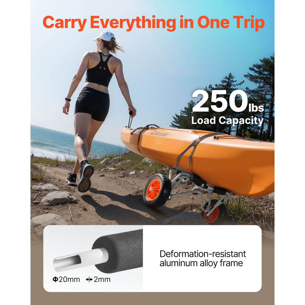 Foldable Kayak & Paddle Board Cart