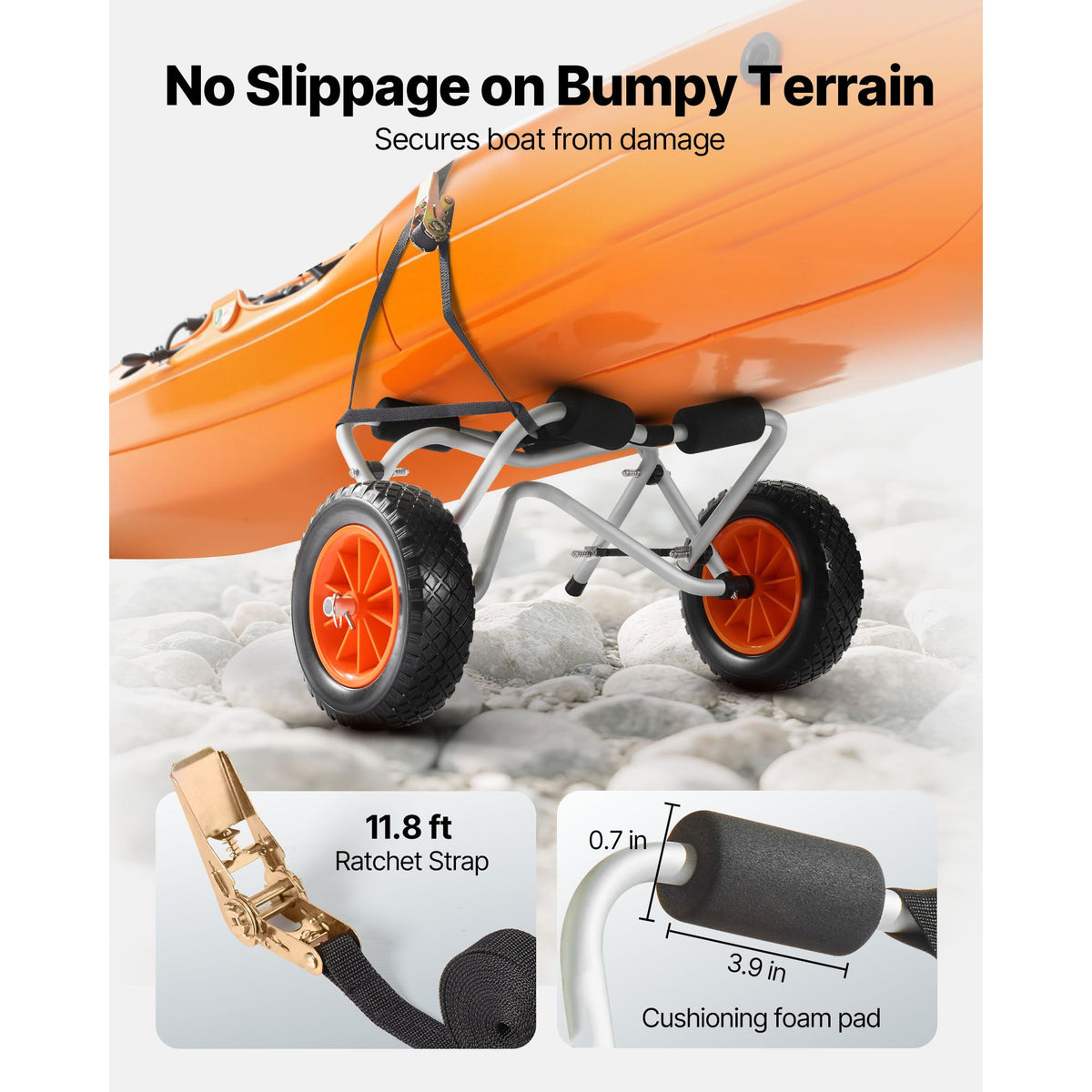 Foldable Kayak & Paddle Board Cart