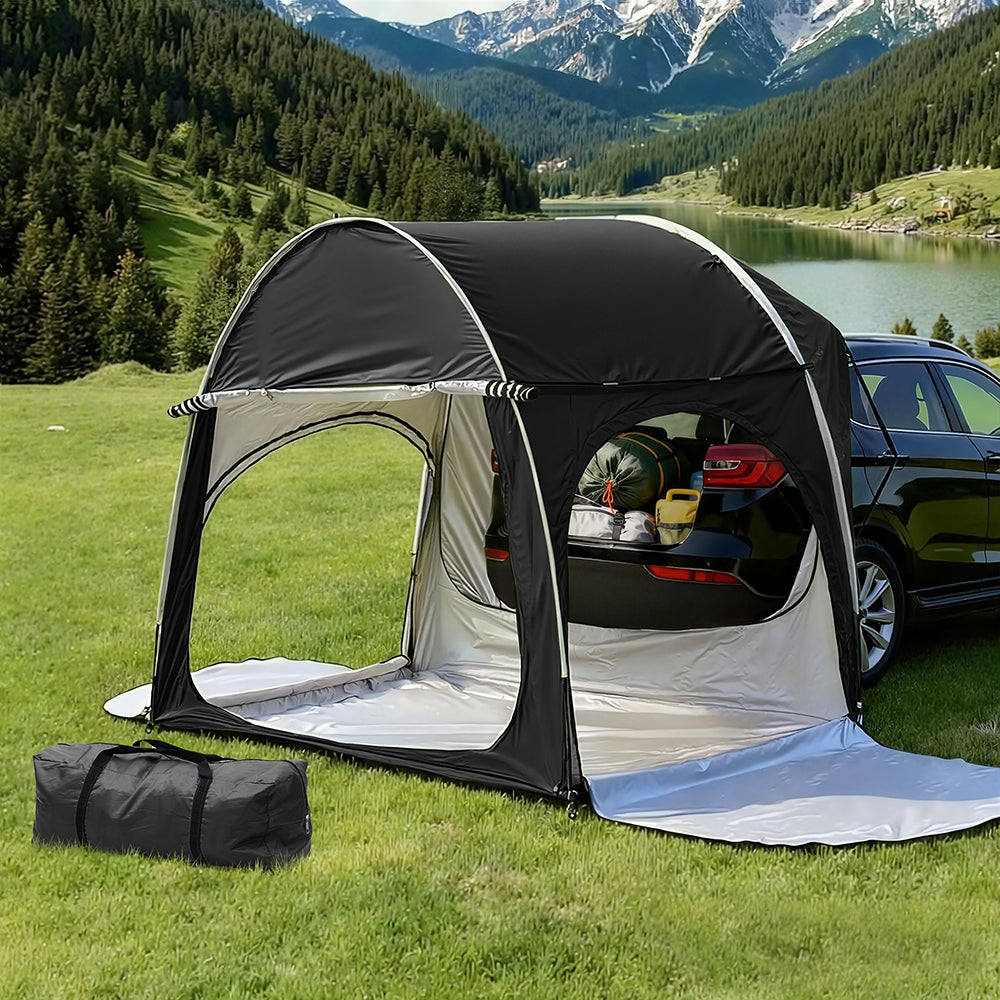 Weisshorn SUV Rear Hatch Tent – Black