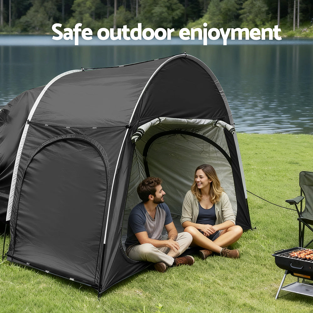 Weisshorn SUV Rear Hatch Tent – Black