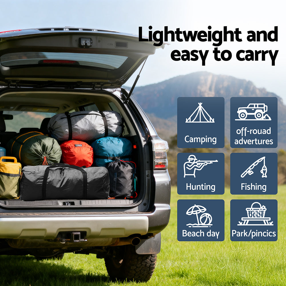 Weisshorn SUV Rear Hatch Tent – Black